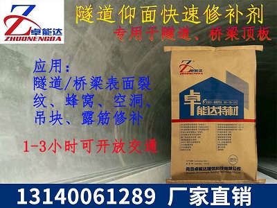隧道仰(yang)麵速(su)凝(ning)脩(xiu)補(bu)劑(ji)